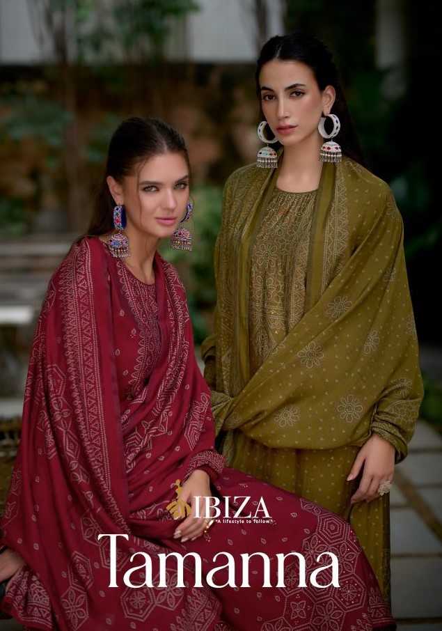 tamanna by ibiza modal silk digital printed ladies suits