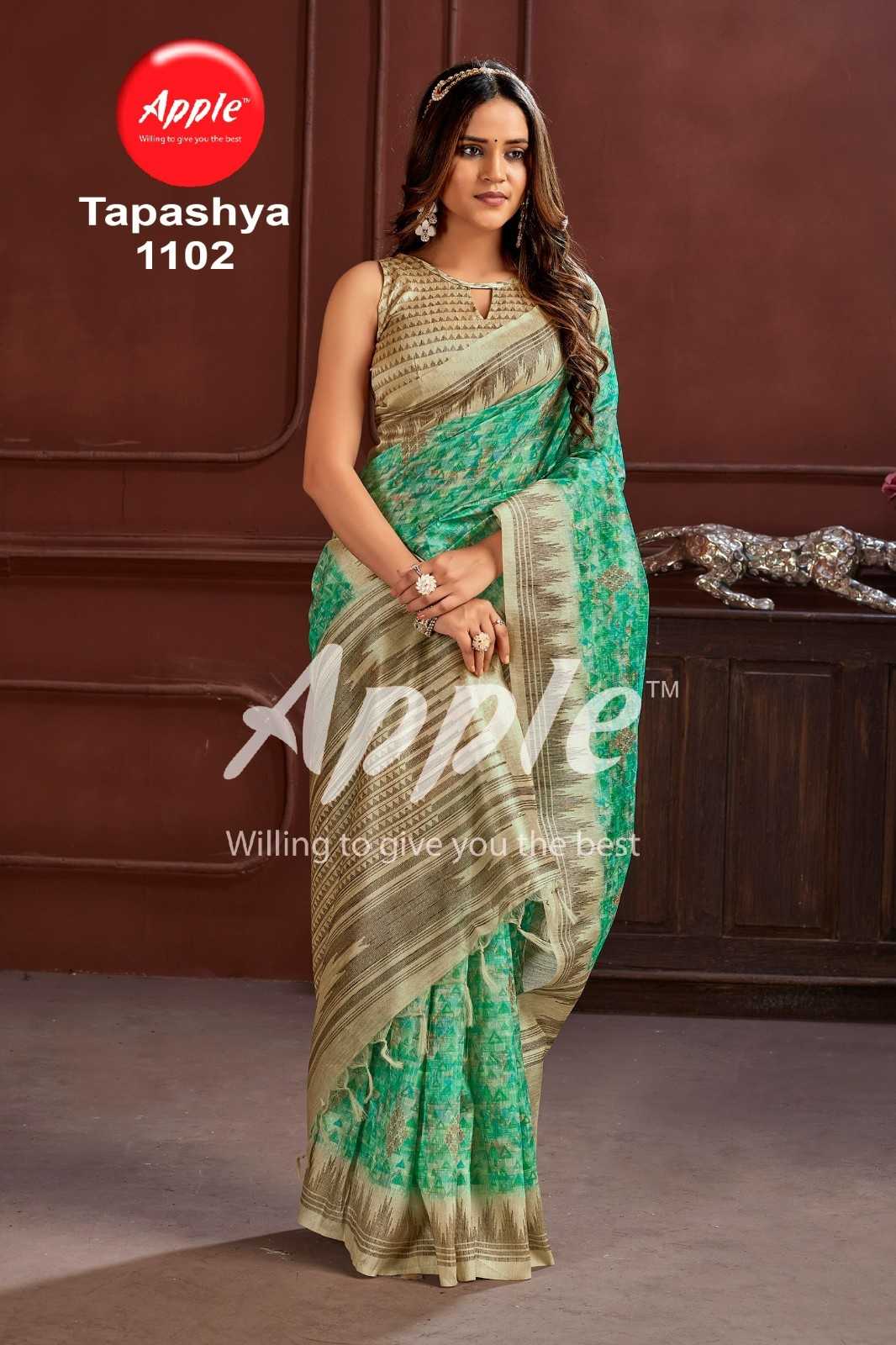 apple tapashya vol 11 sufi silk daily wear saree wholesaler 