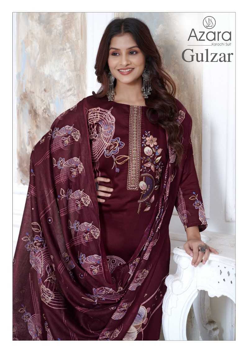 azara radhika fashion gulzar jam cotton casual salwar suit online 
