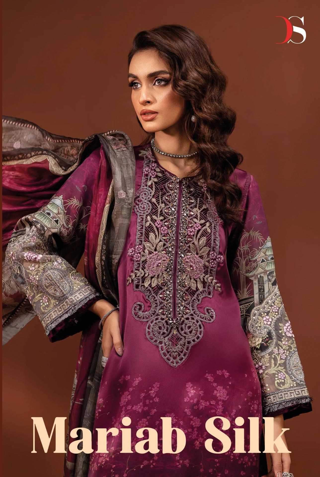 mariab silk by deepsy suits satin silk pakistani ladies suits