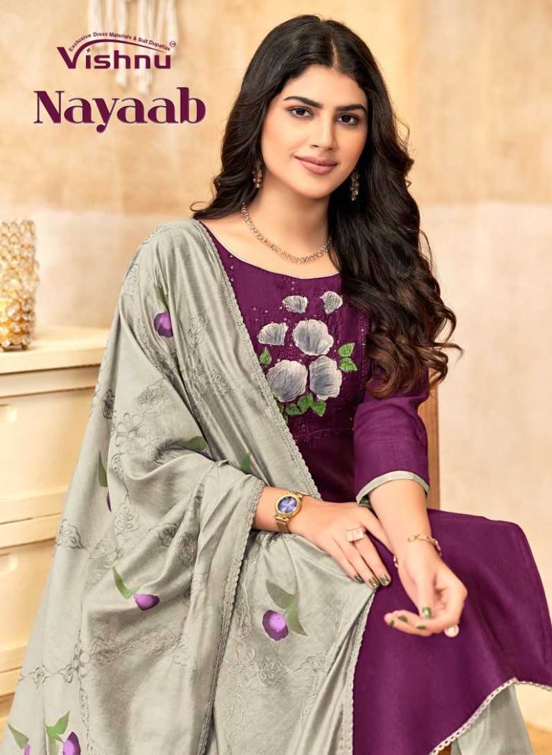 nayaab by vishnu vatican print pretty look salwar kameez online