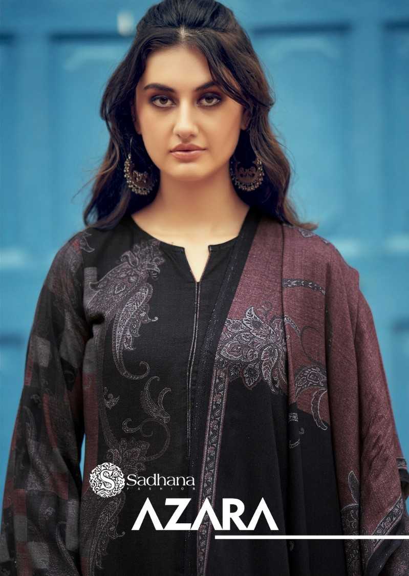 sadhana fashion azara viscose pashmina print suits