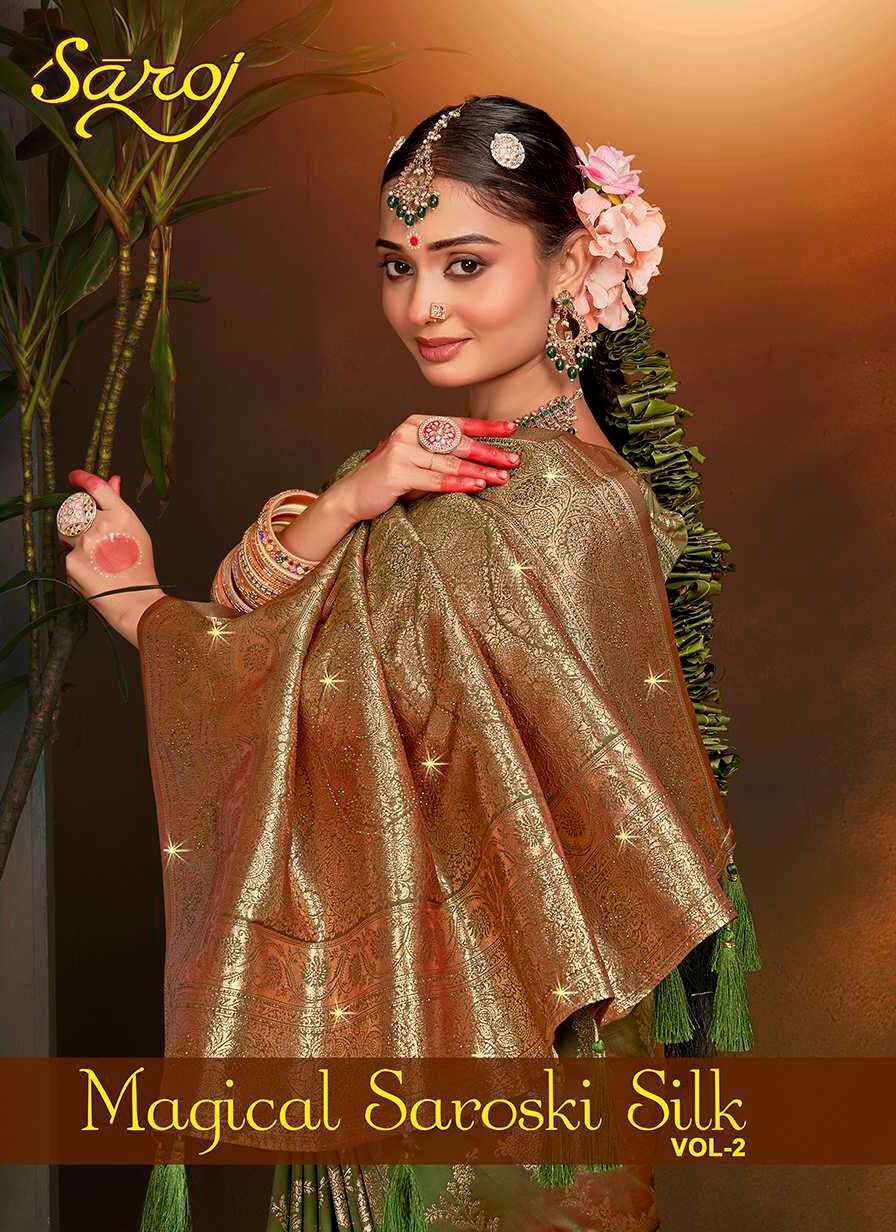 Saroj Magical Saroski vol.2 Soft silk saree