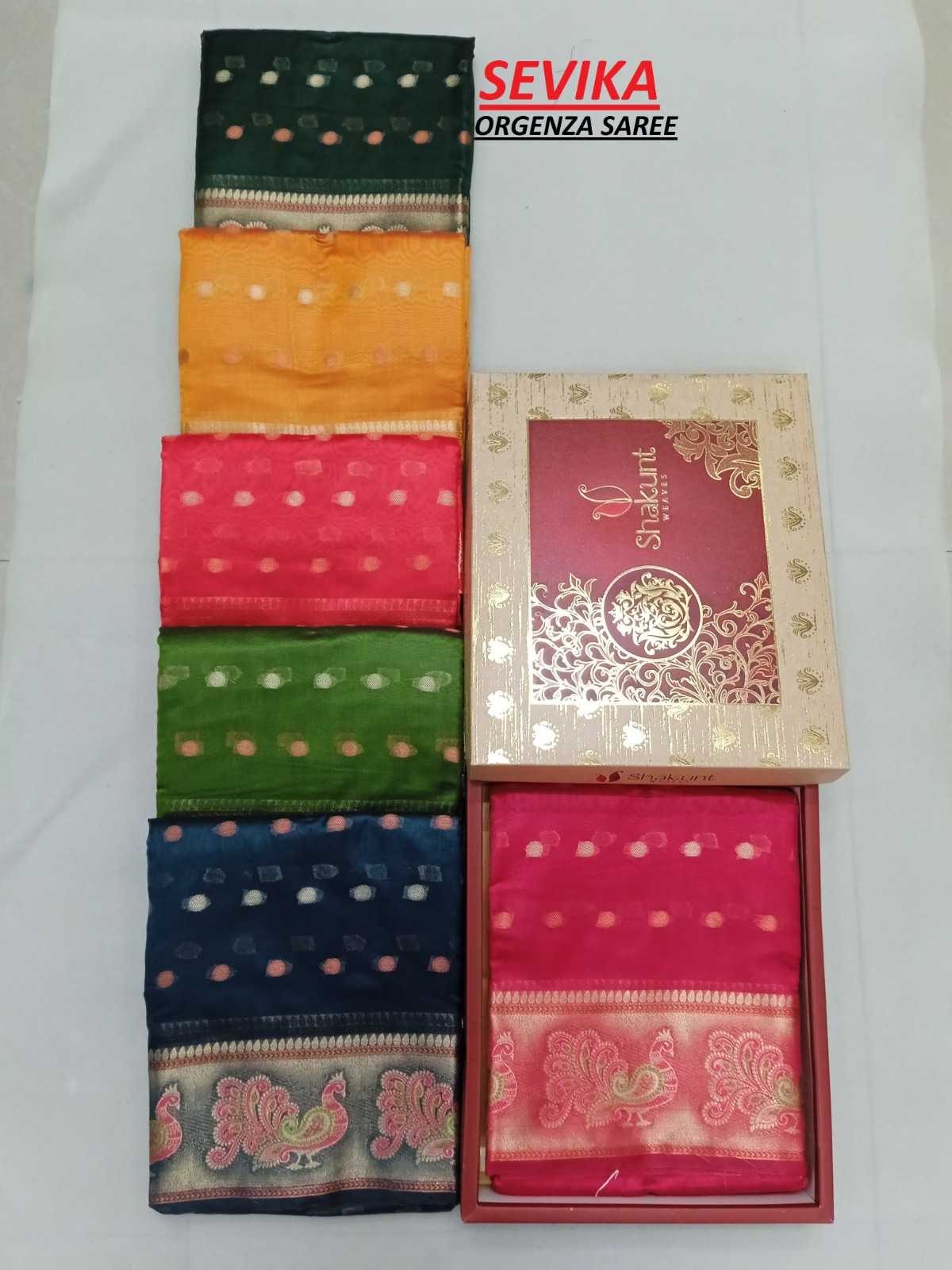 sevika by shakunt hit design casual saree with blouse 