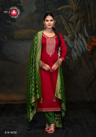 candy vol 2 by triple a comfortable jam silk cotton 3pcs dress