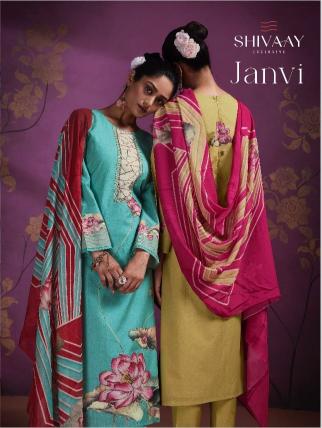 janvi by ibiza lifestyle lawn cotton print ladies suits collection