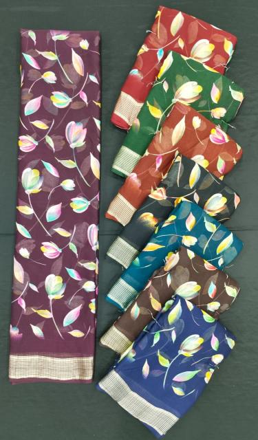 pr dull moss mogra silk beautiful saree collection