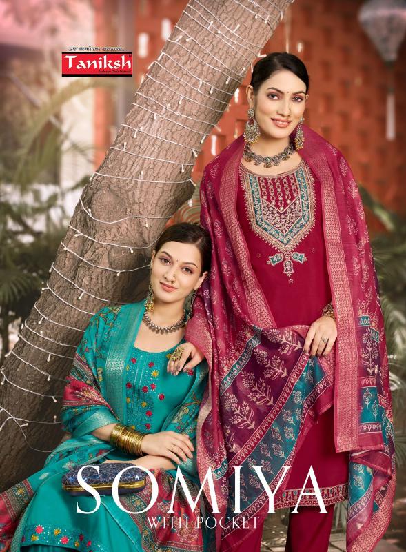 somiya vol 1 by taniksh roman readymade classic look churidar suit 