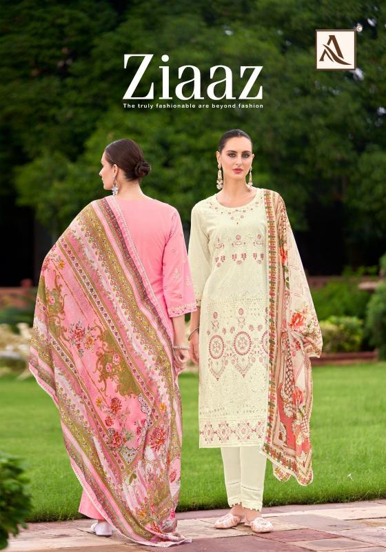alok suits ziaaz pakistani embroidery cambric lawn ladies suits