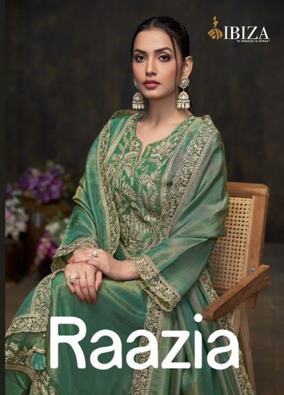 ibiza present raazia fashionable simar muslin salwar kameez 