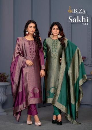 ibiza sakhi vol 4 silk latest salwar kameez 