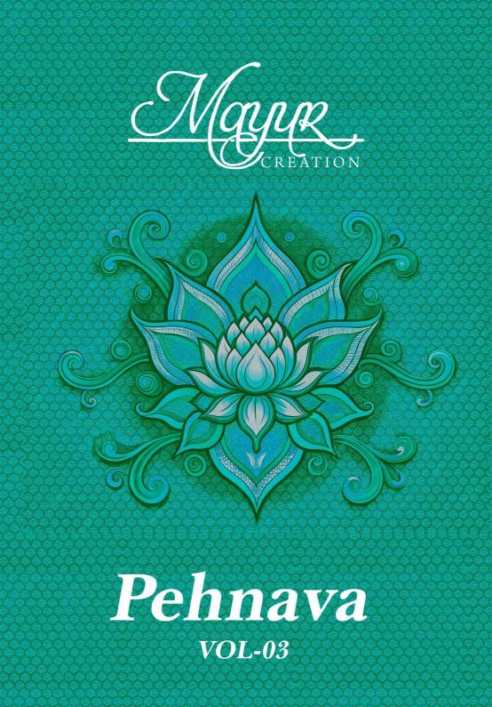 pehnava vol 3 by mayur creation beautiful cotton unstitch suits