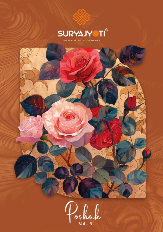 poshak vol 5 by suryajyoti cotton print stylish salwar kameez