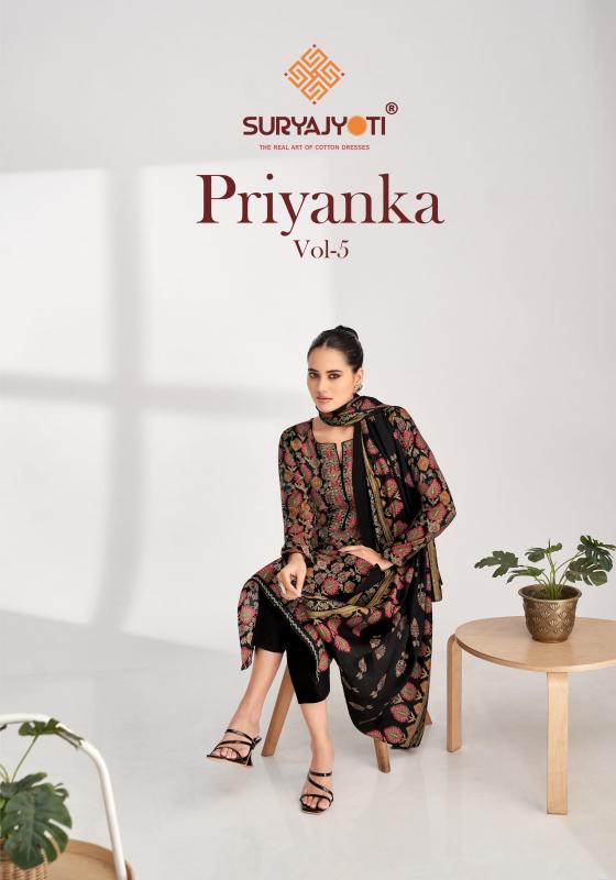 priyanka vol 5 by suryajyoti casual wear modal print unstitch suits