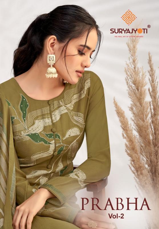 suryajyoti launching the prabha vol 2 latest fancy salwar kameez 