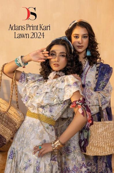 adans print kari lawn 2024 by deepsy suits cotton modern pakistani dress material 