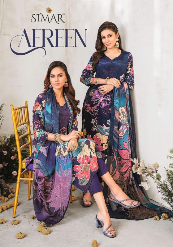 afreen by glossy natural crape traditional salwar suit perfect for festivals