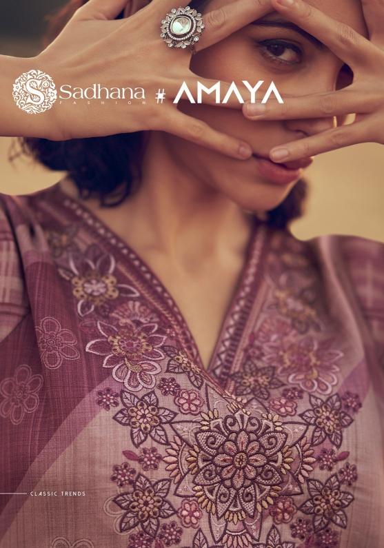 amaya by sadhana fashion jam cotton daily wear fancy suits 