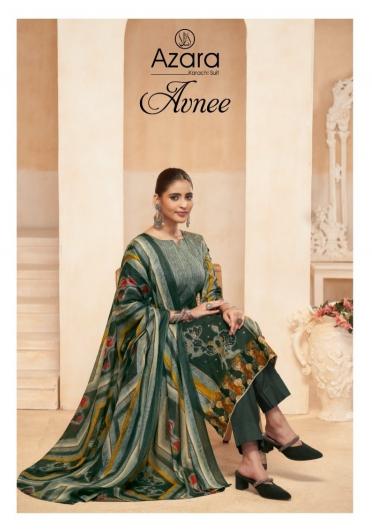 avnee by azara radhika fashion lawn cotton daily wear dress material 