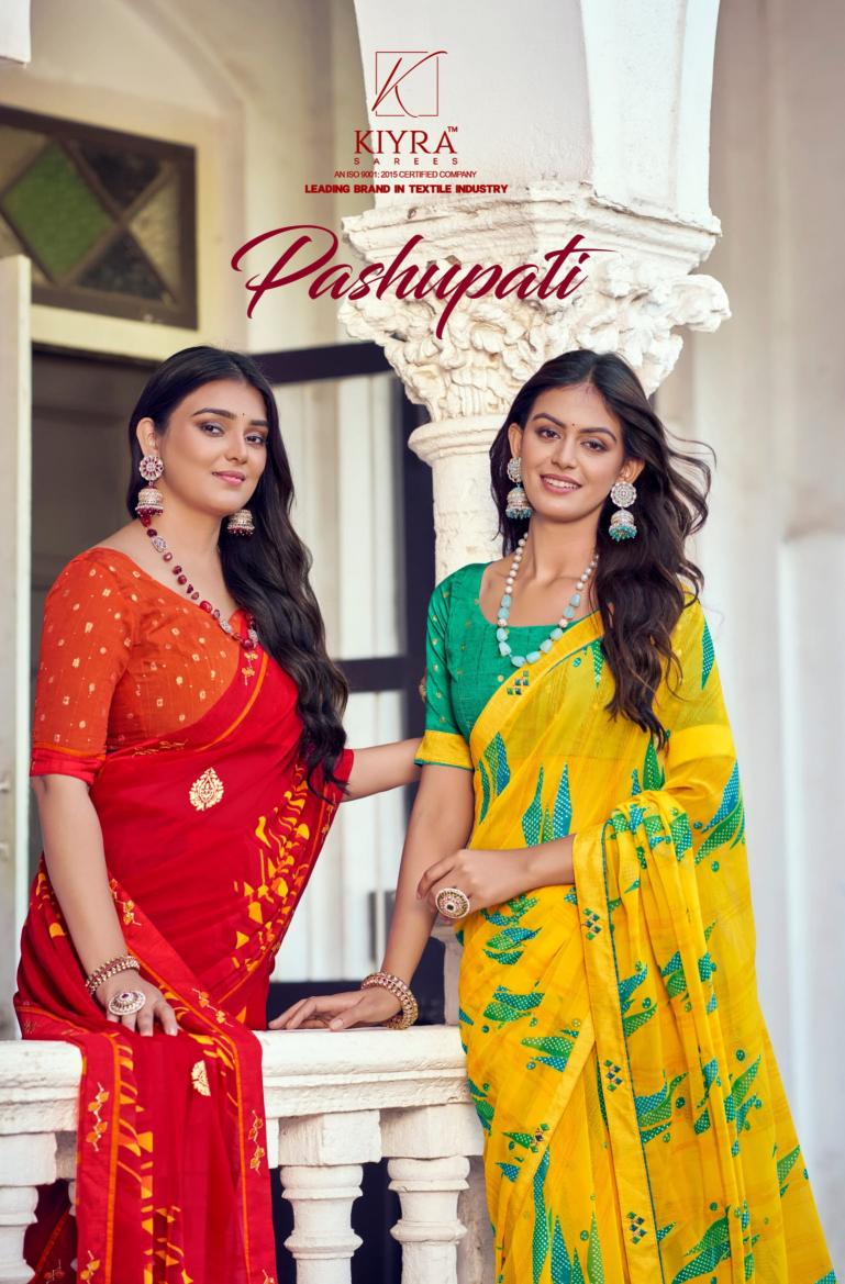 kiyra pashupati vol 1 georgette affordable sarees for everyday 