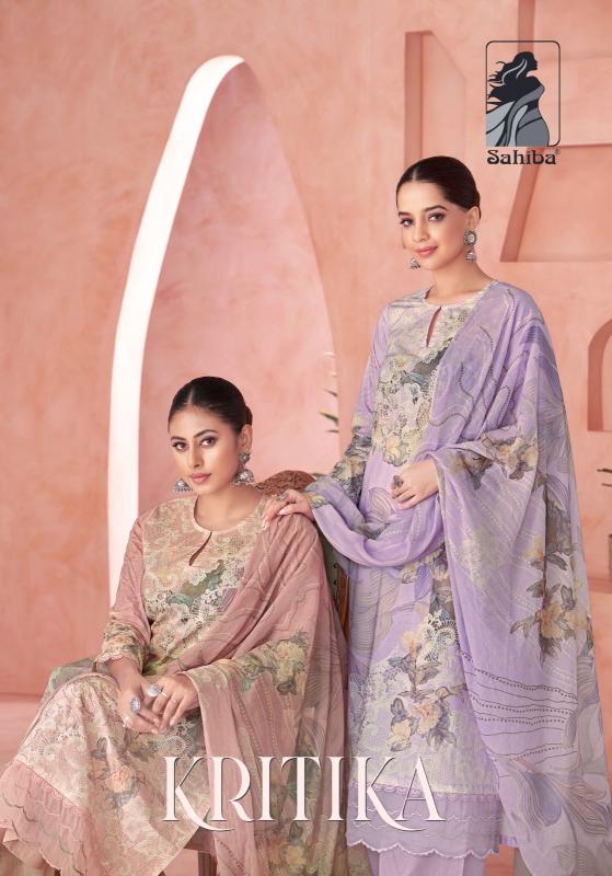 kritika by sahiba popular design cotton lawn suit for womens 