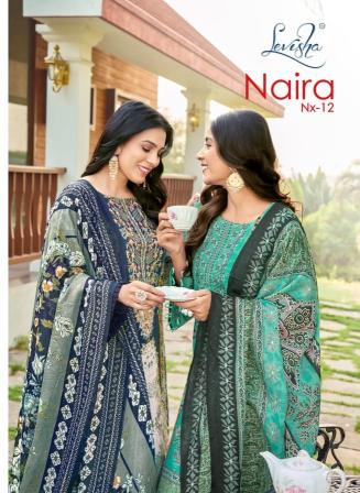 levisha naira nx vol 12 cotton printed suits 