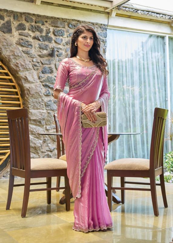 mehek 834a-834e satin silk handwork premium party wear sarees online 