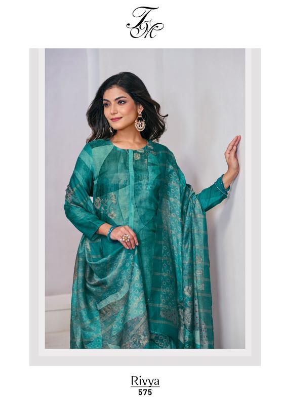 rivya by t&m muslin silk elegance style unstitch salwar suits for ladies 