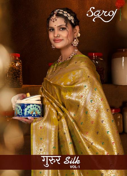 Saroj Gurur silk vol.1 50*600 Silk saree 