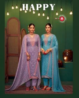 triple a happy viscose georgette luxurious unstitch salwar kameez for women