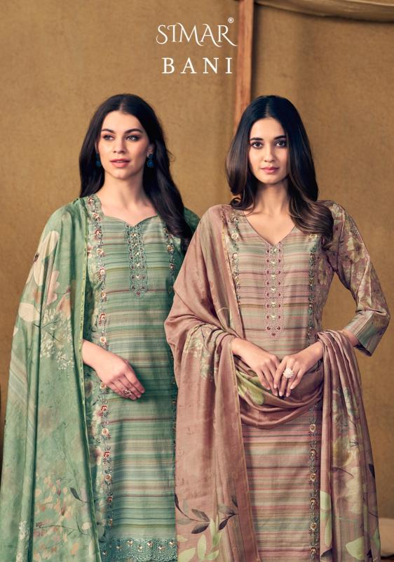 bani by glossy lawn cotton 5008a-5008d fancy unstitch suit online 