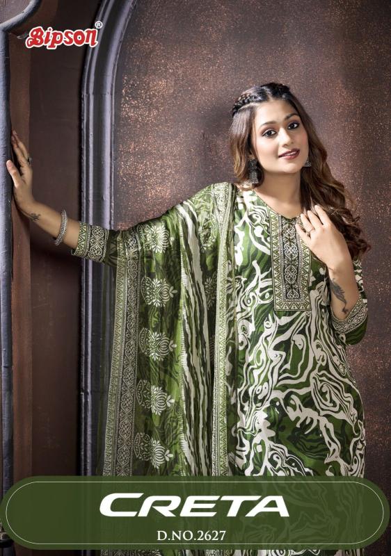 bipson prints creta 2627 cambric cotton elegant style salwar kameez 