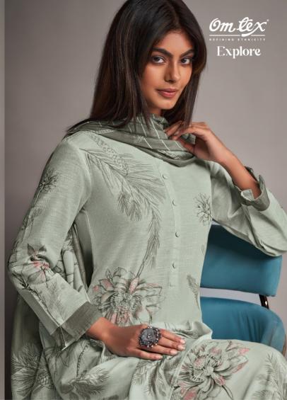 explore by omtex linen cotton comfortable unstitch salwar kameez 