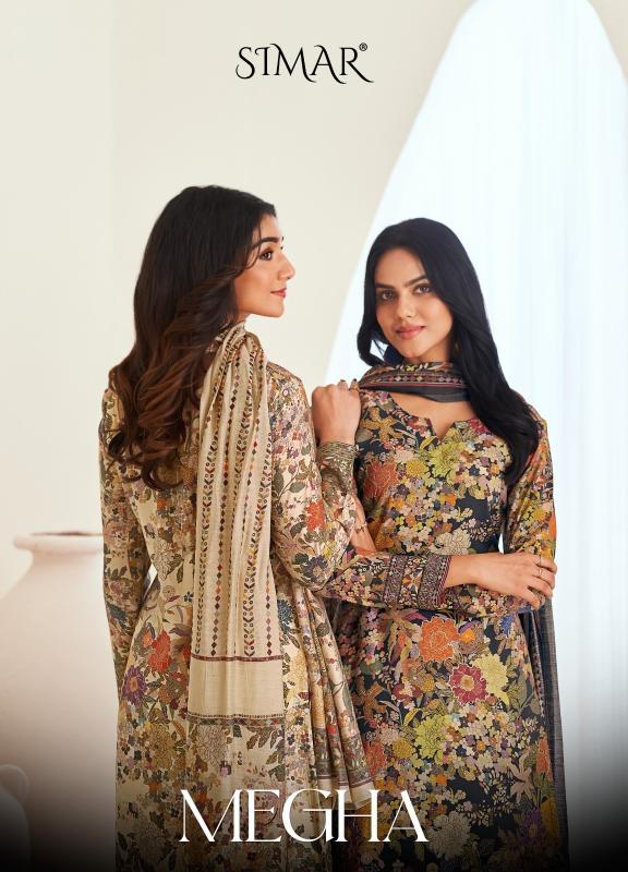 glossy megha model muslin new salwar suit design 2025