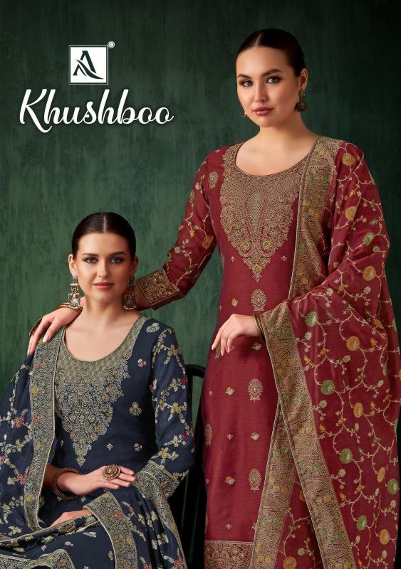 khushboo by alok weave jacquard daily wear pakistani suit online 