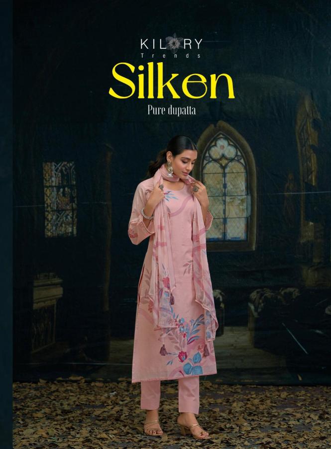 kilory trends silken lawn cotton unique colours salwar kameez 