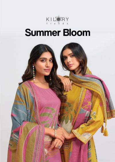 kilory trends summer bloom lawn cotton shop trendy dress material