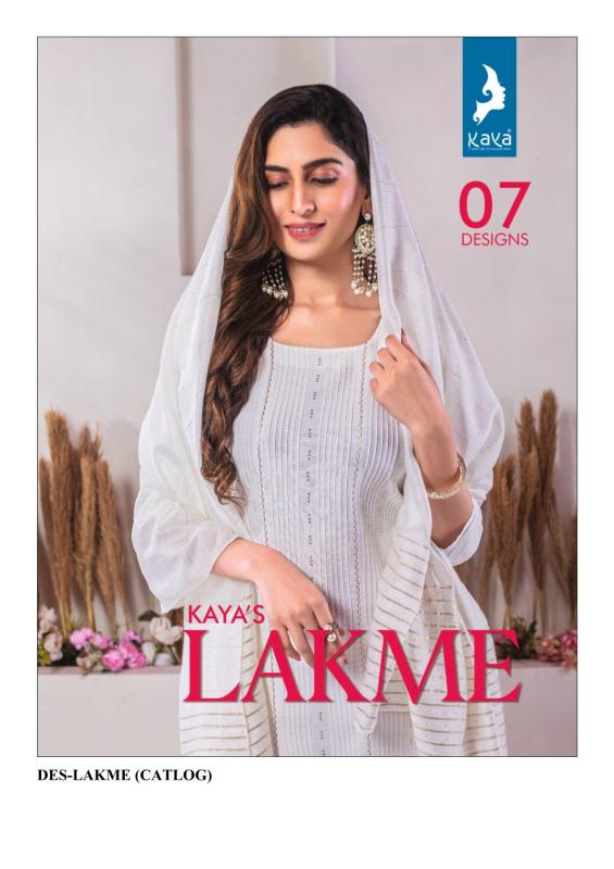 lakme by Kaya readymade stylish look 3pcs dress supplier 