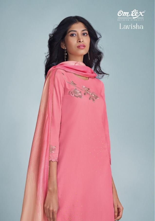 lavisha by omtex lawn cotton comfortable fancy salwar suit set 