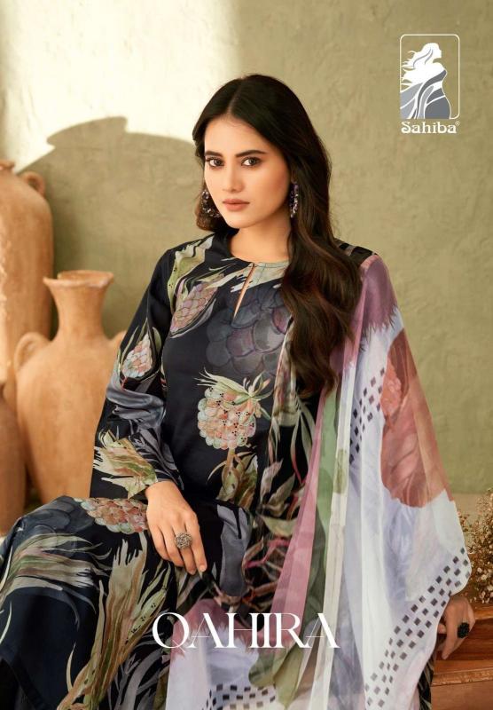 qahira by sahiba cotton lawn casual wear unstitch 3pcs dress