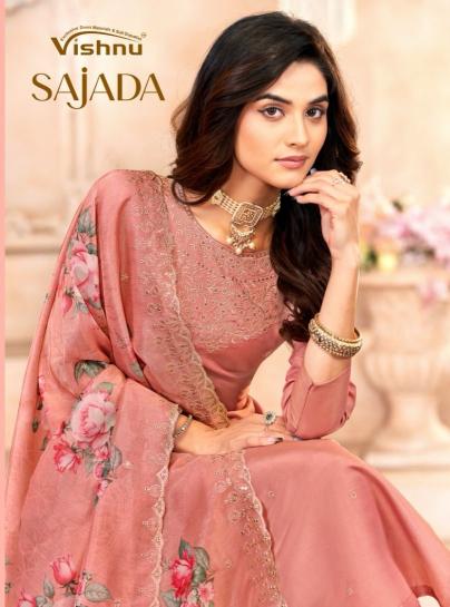 sajda by vishnu simmer hit design unstitch 3pcs dress 