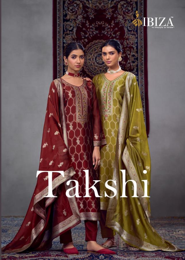 takshi by ibiza banglory silk shop trendy dress material online 