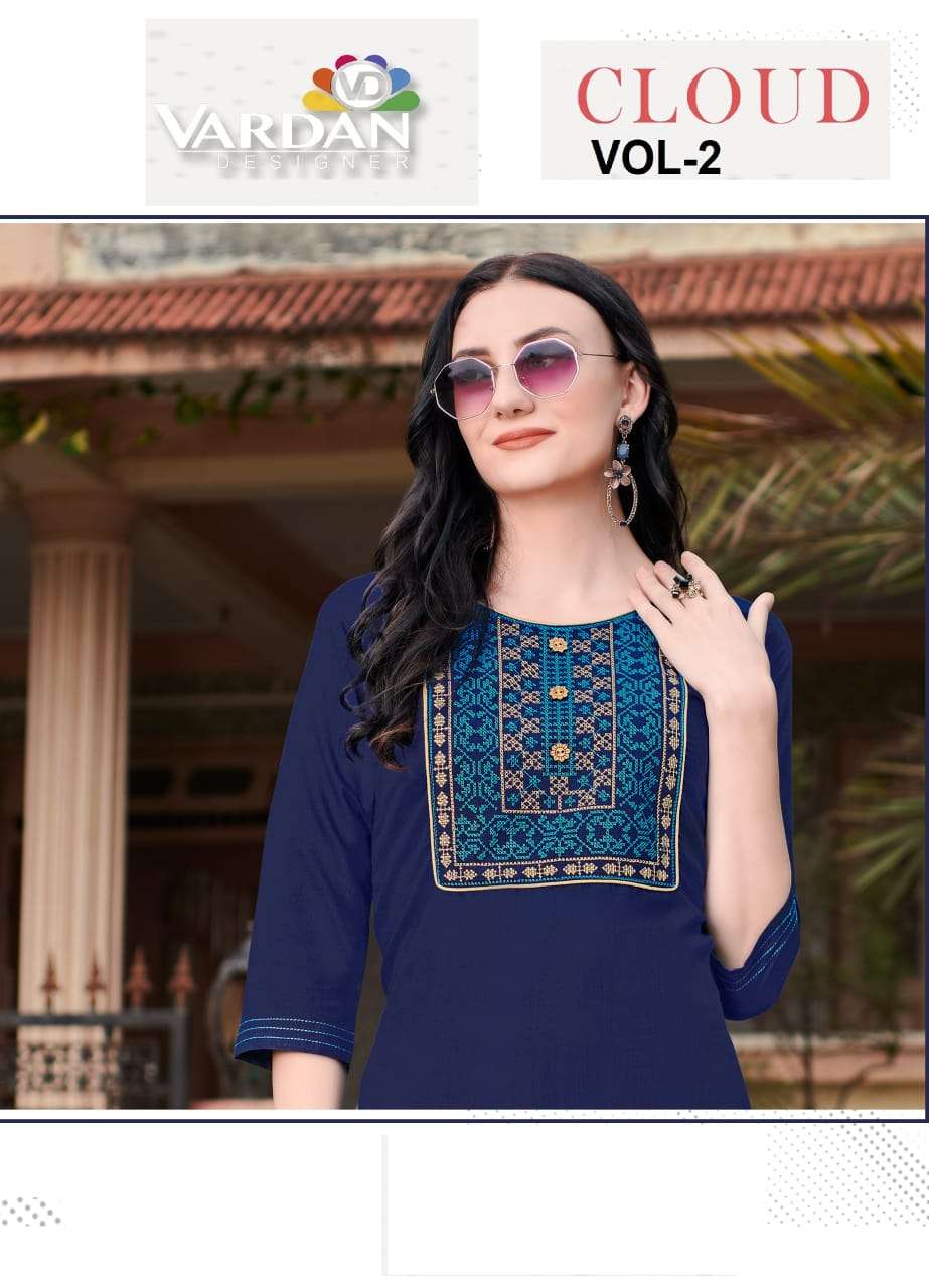 Vardan Cloud Vol 2 Cotton Casual Kurti