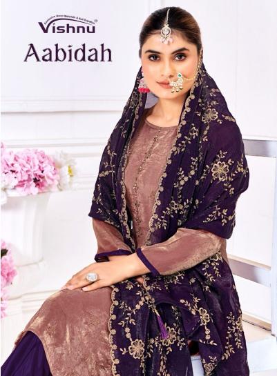 vishnu impex aabidah wholesale ladies suits collection 