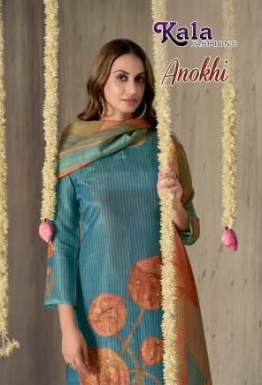 anokhi by kala fashion muslin simmer casual unstitch suits 