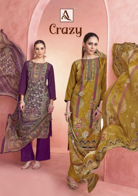 crazy by alok viscose muslin modern pakistani dress material 