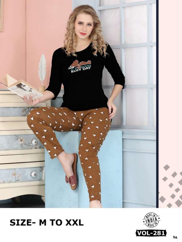 kalavatis dove vol 281 cotton hosiery latest design full stitch night suits 