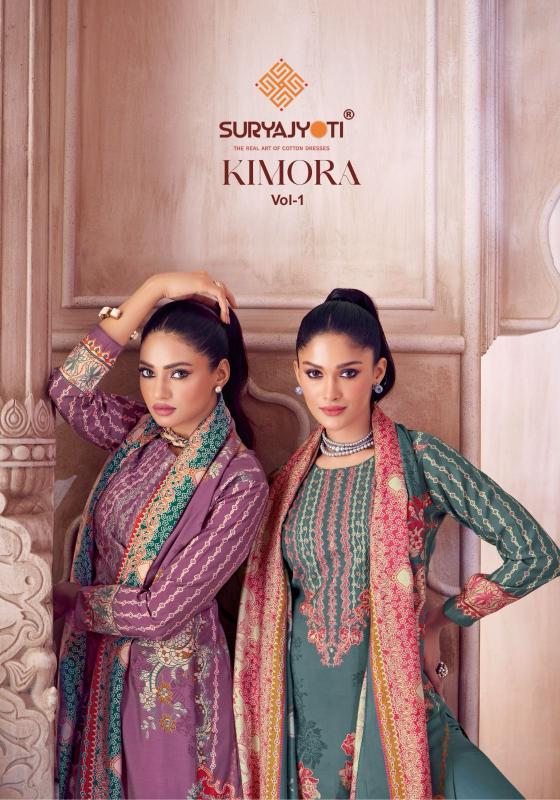 kimora vol 1 by suryajyoti modal print regular wear unstitch suit online 