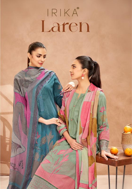 laren by irika cambric cotton comfortable dress material 