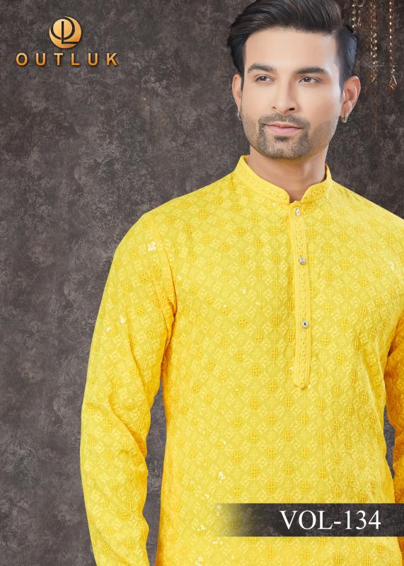 outluk vol 134 rayon sifly readymade stylish look kurta